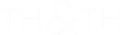 White text on a light gray background displaying “TH & TH” in a clean, modern font, with the ampersand centered and larger than the surrounding letters.