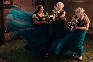 Making Wet & Windy Wedding Weather Work for You