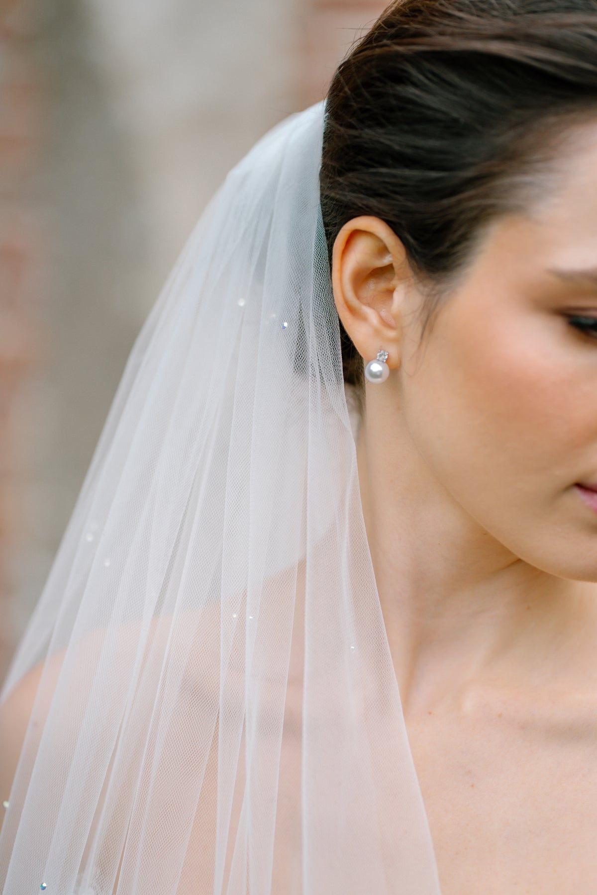 Ellis Crystal Scatter Veil
