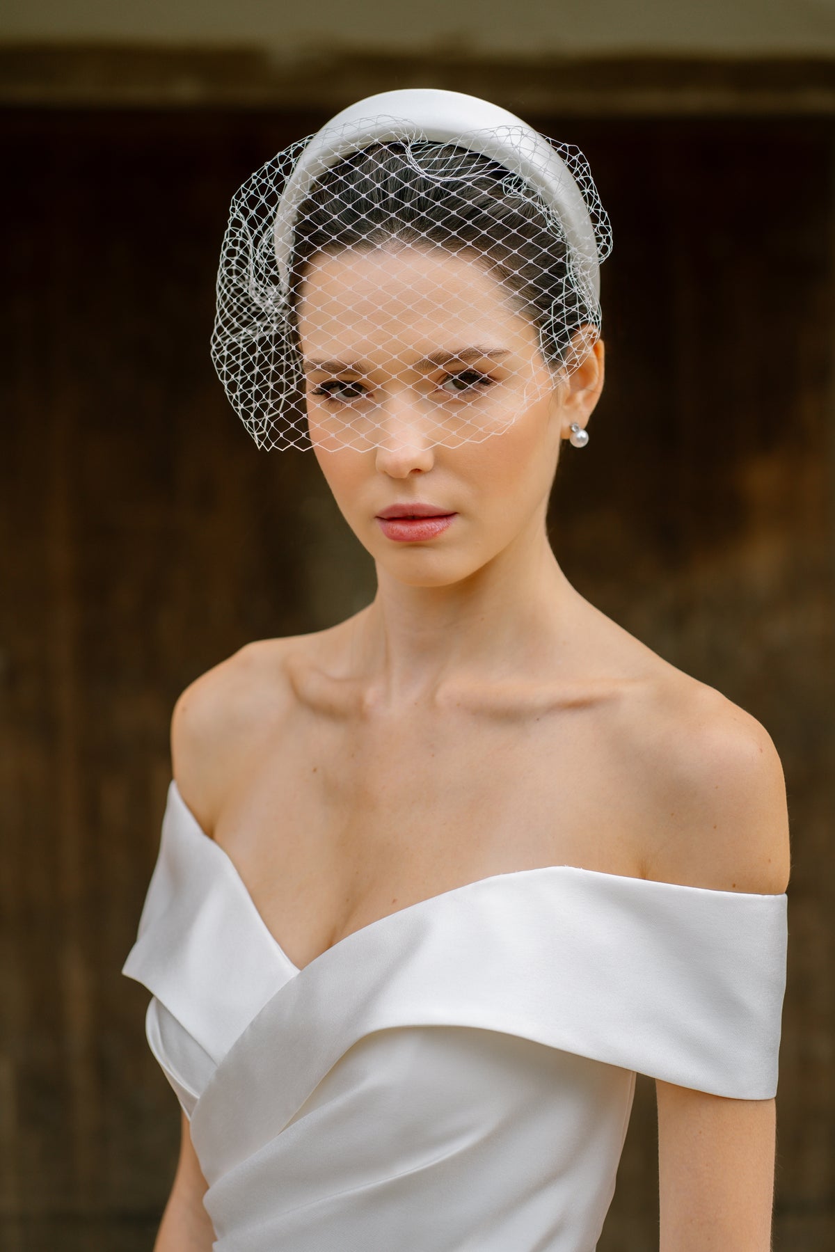 Cavendish Headband with Birdcage