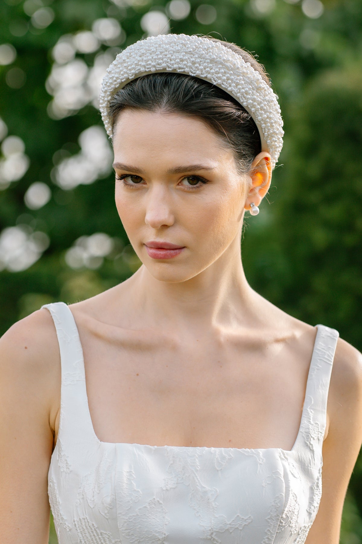 Fletcher Pearl Bridal Headband