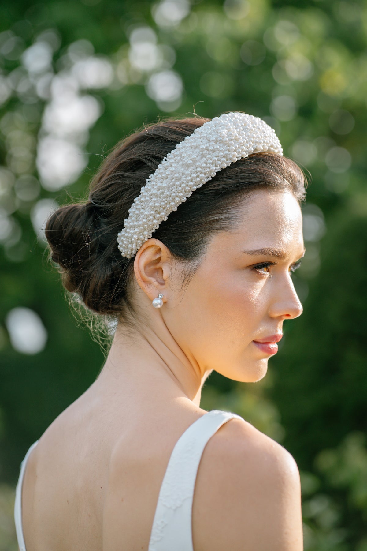 Fletcher Pearl Bridal Headband