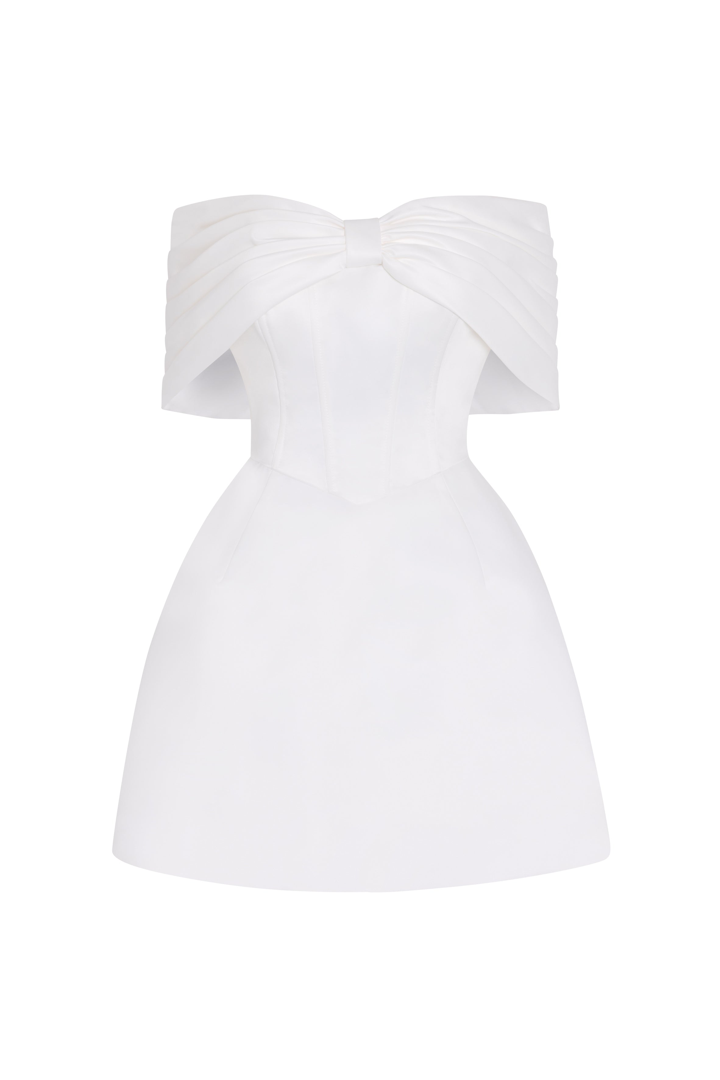 Aspen Bridal Mini Dress in Ivory