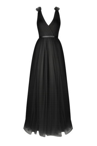 Grace Bridesmaid Dress in Black