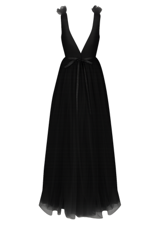 Grace Bridesmaid Dress in Black