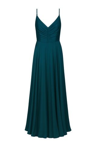Isla Bridesmaid Dress in Emerald Dawn