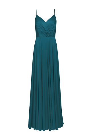 Isla Bridesmaid Dress in Emerald Dawn