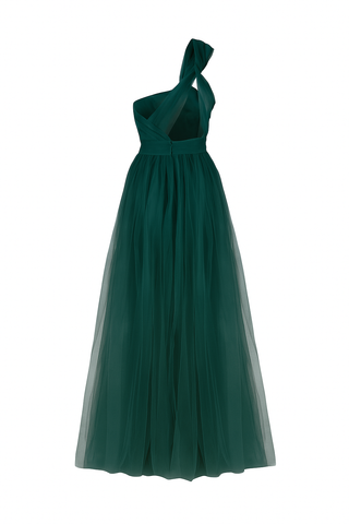 Luna Bridesmaid Dress in Emerald Dawn