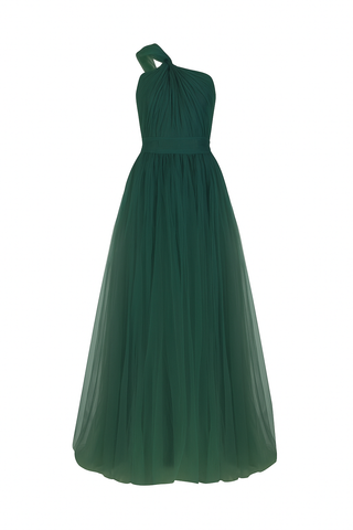 Luna Bridesmaid Dress in Emerald Dawn