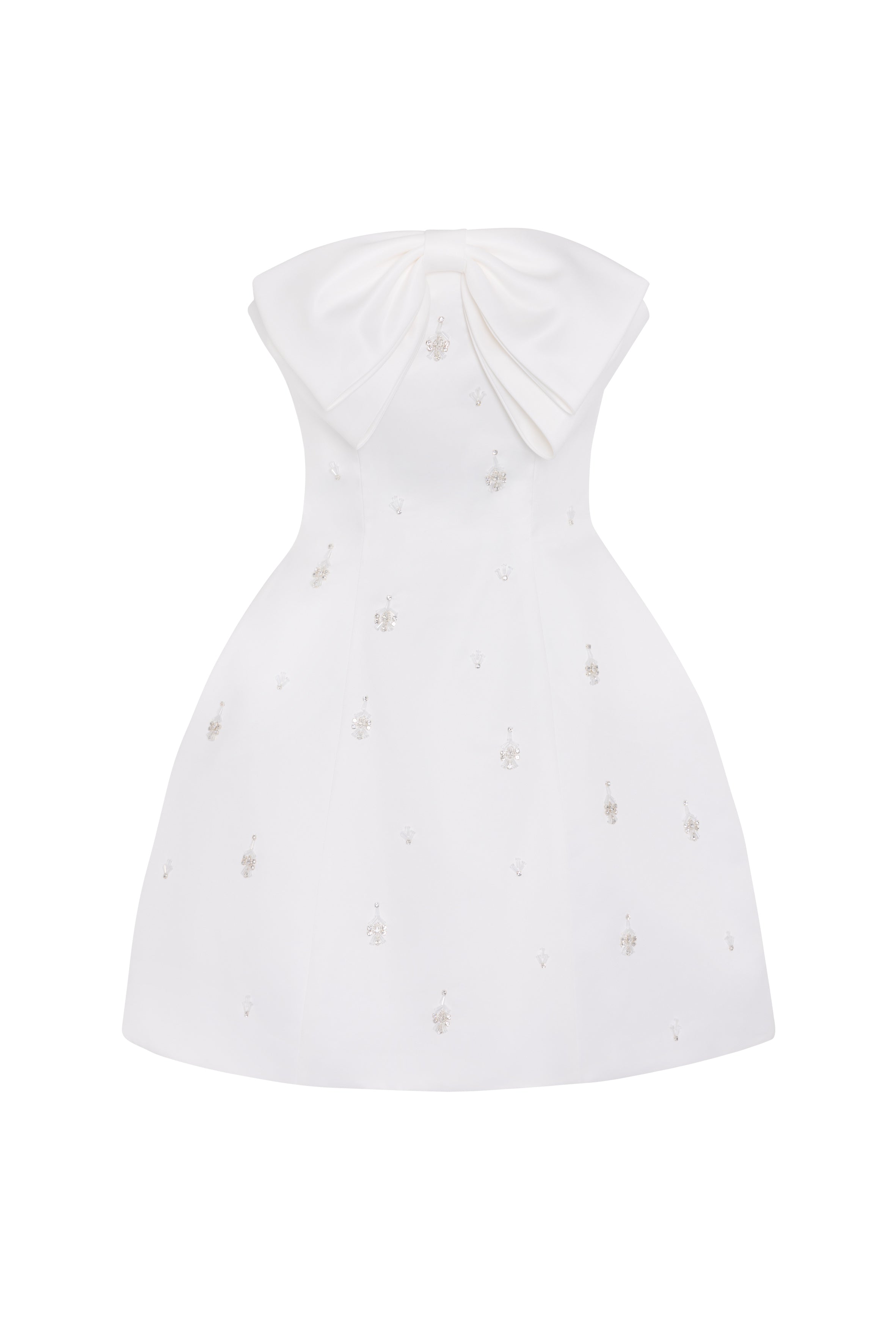 Zephyr Bridal Mini Dress in Ivory