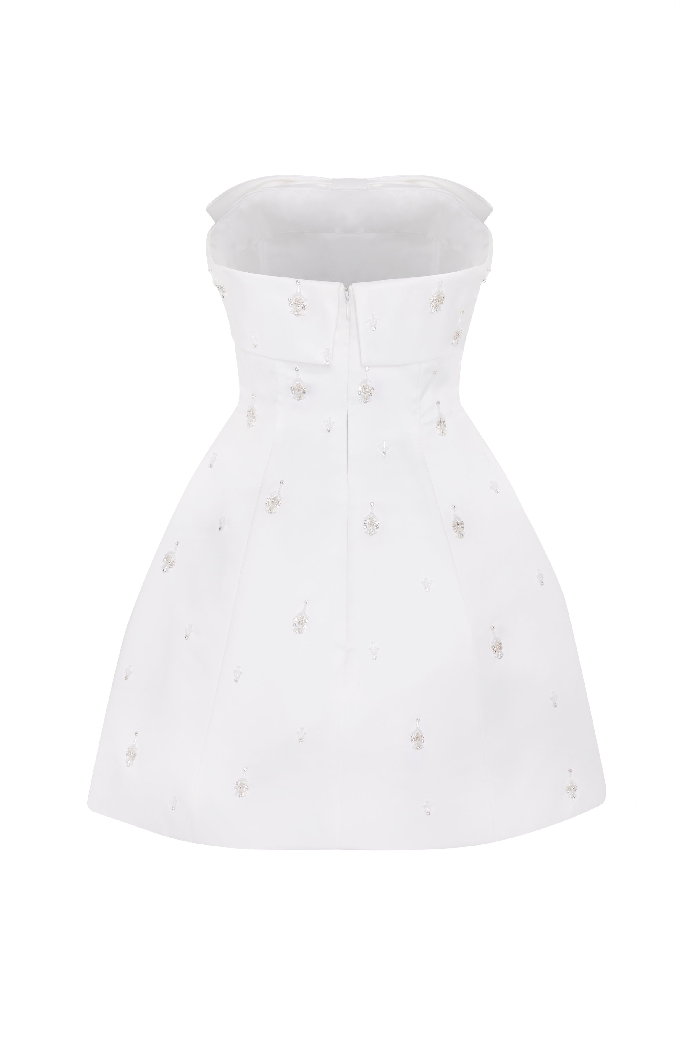 Zephyr Bridal Mini Dress in Ivory