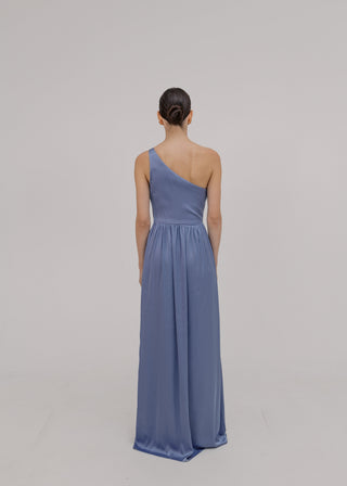 Greta Bridesmaid Dress in French Blue