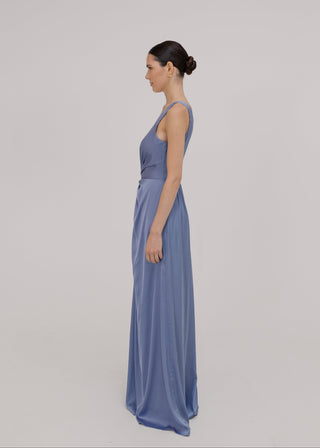Isla Bridesmaid Dress in French Blue
