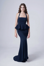 Peony Bridesmaid Dress in Navy