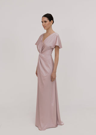 Camilla Bridesmaid Dress in Smoked Blush
