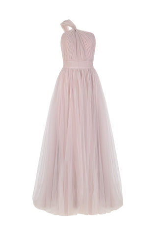 Luna Bridesmaid Dress in Smoked Blush