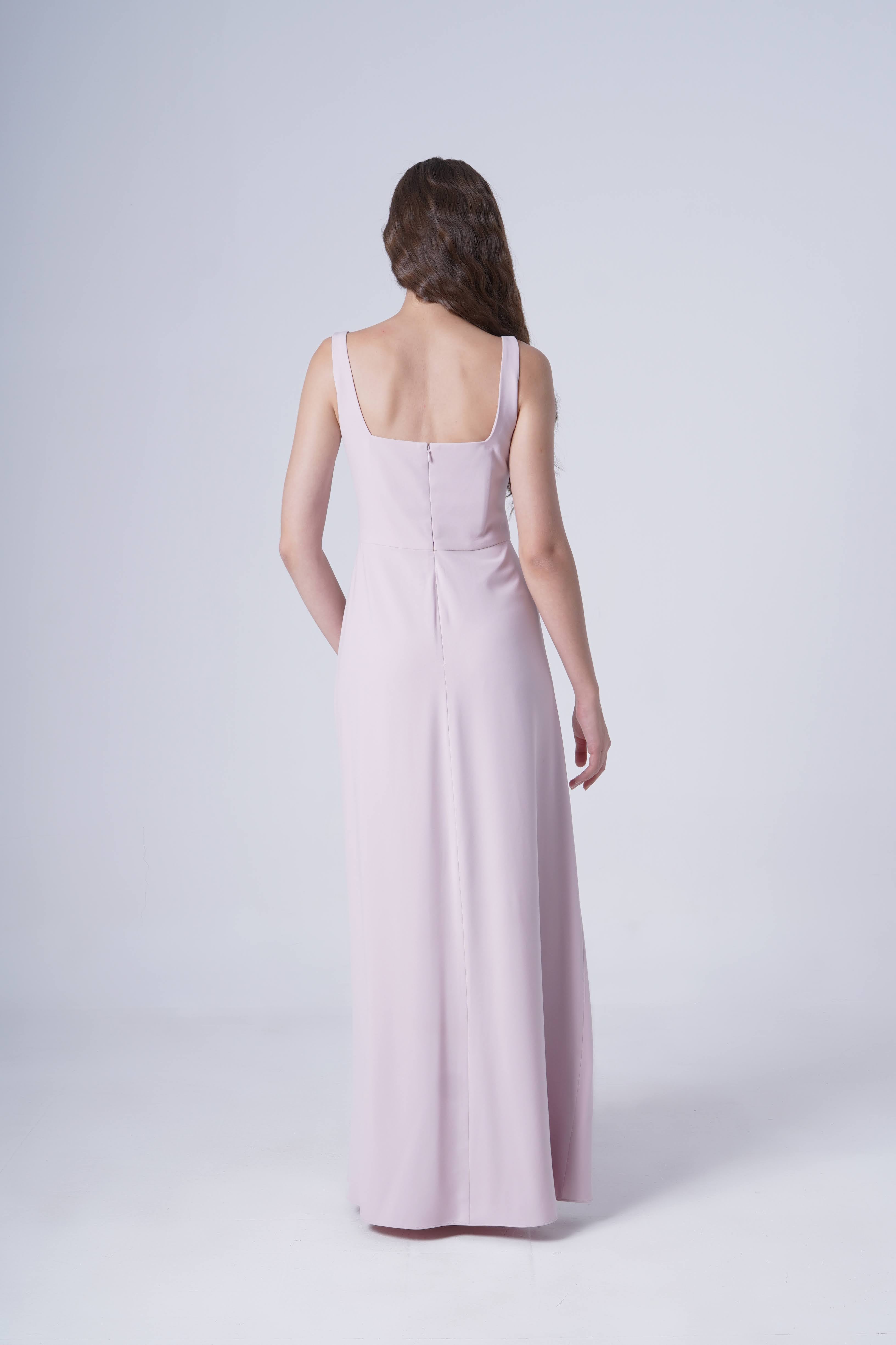Helena Bridesmaid Dress in Smoked Blush