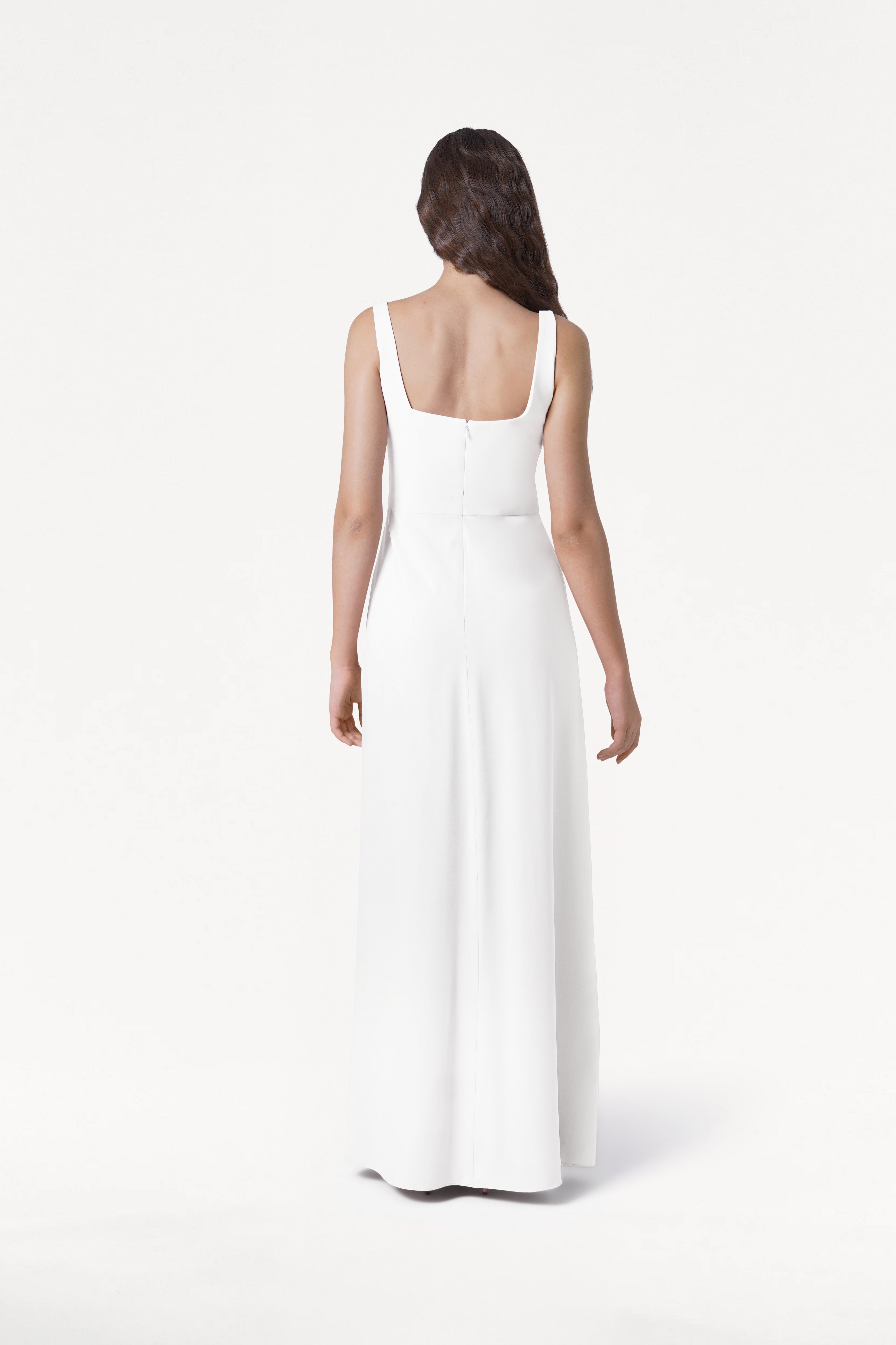 Helena Dress in Ivory