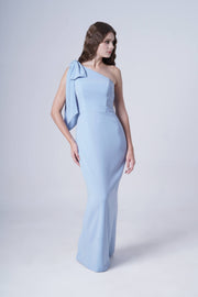 Valentina Bridesmaid Dress in Dusty Blue