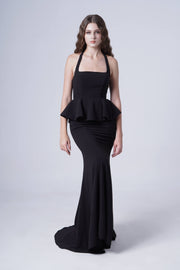 Peony Bridesmaid Dress in Black