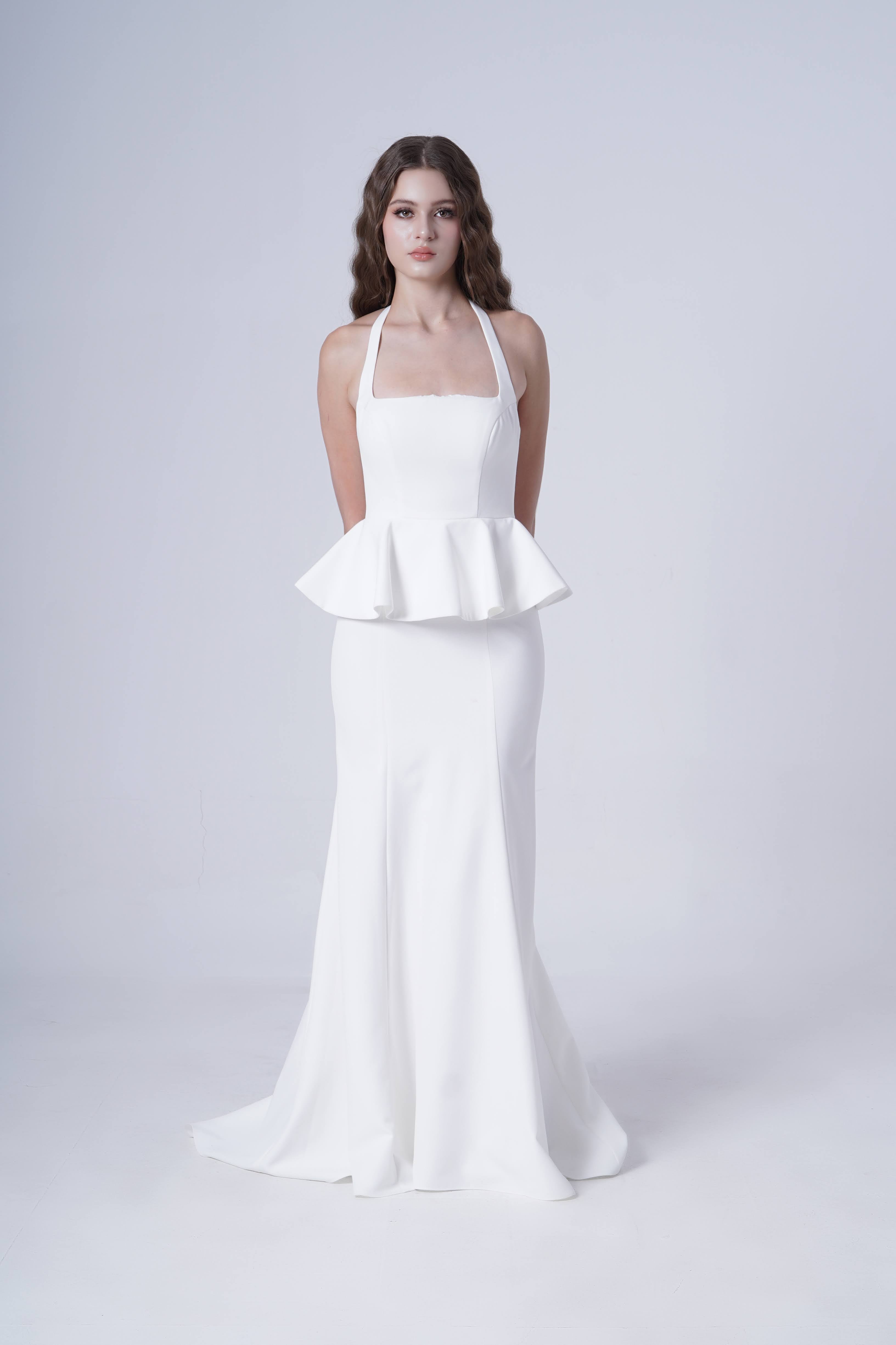 Peony Bridesmaid Dress in Ivory