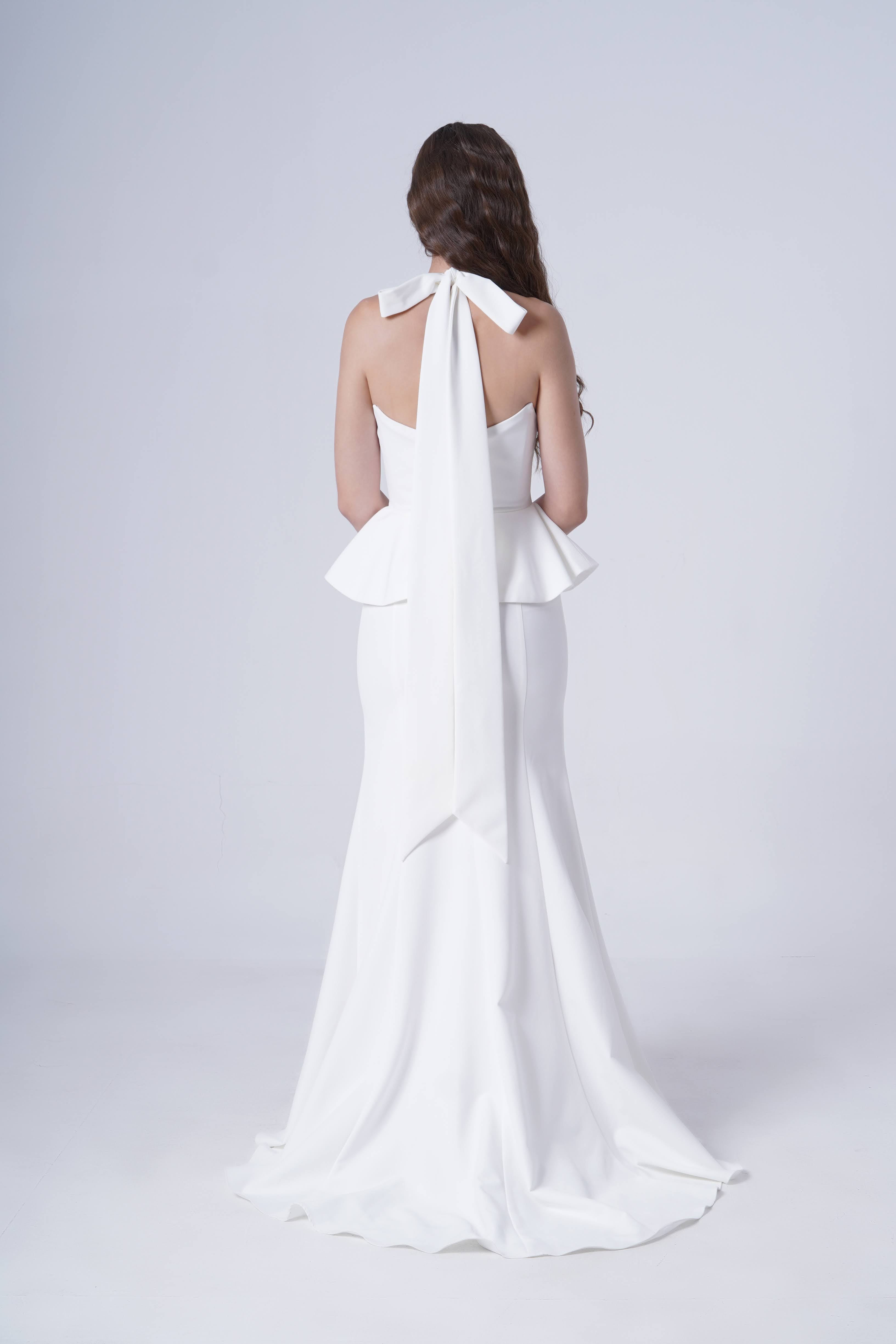 Peony Bridesmaid Dress in Ivory