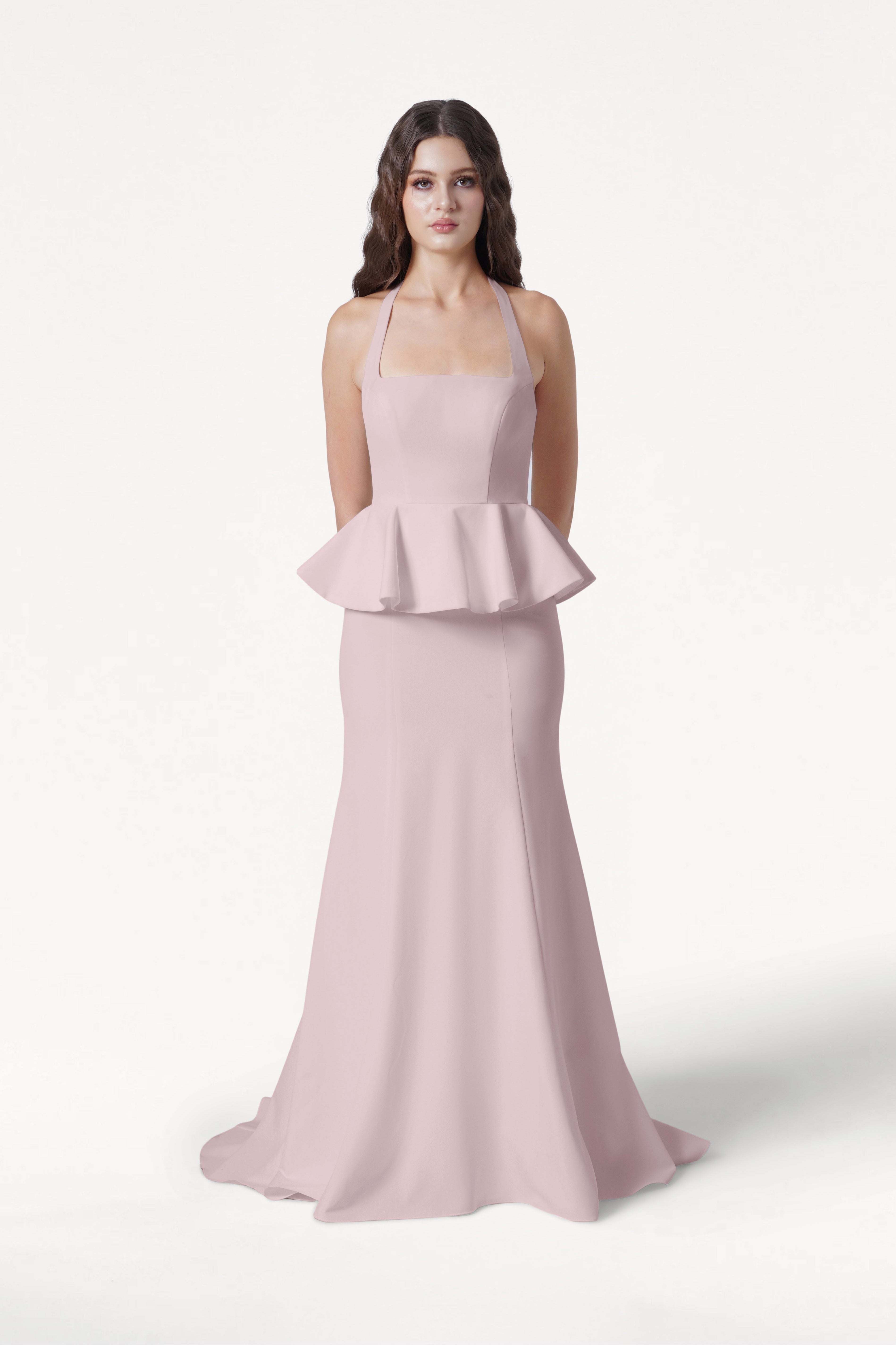 Peony Bridesmaid Dress in Smoked Blush