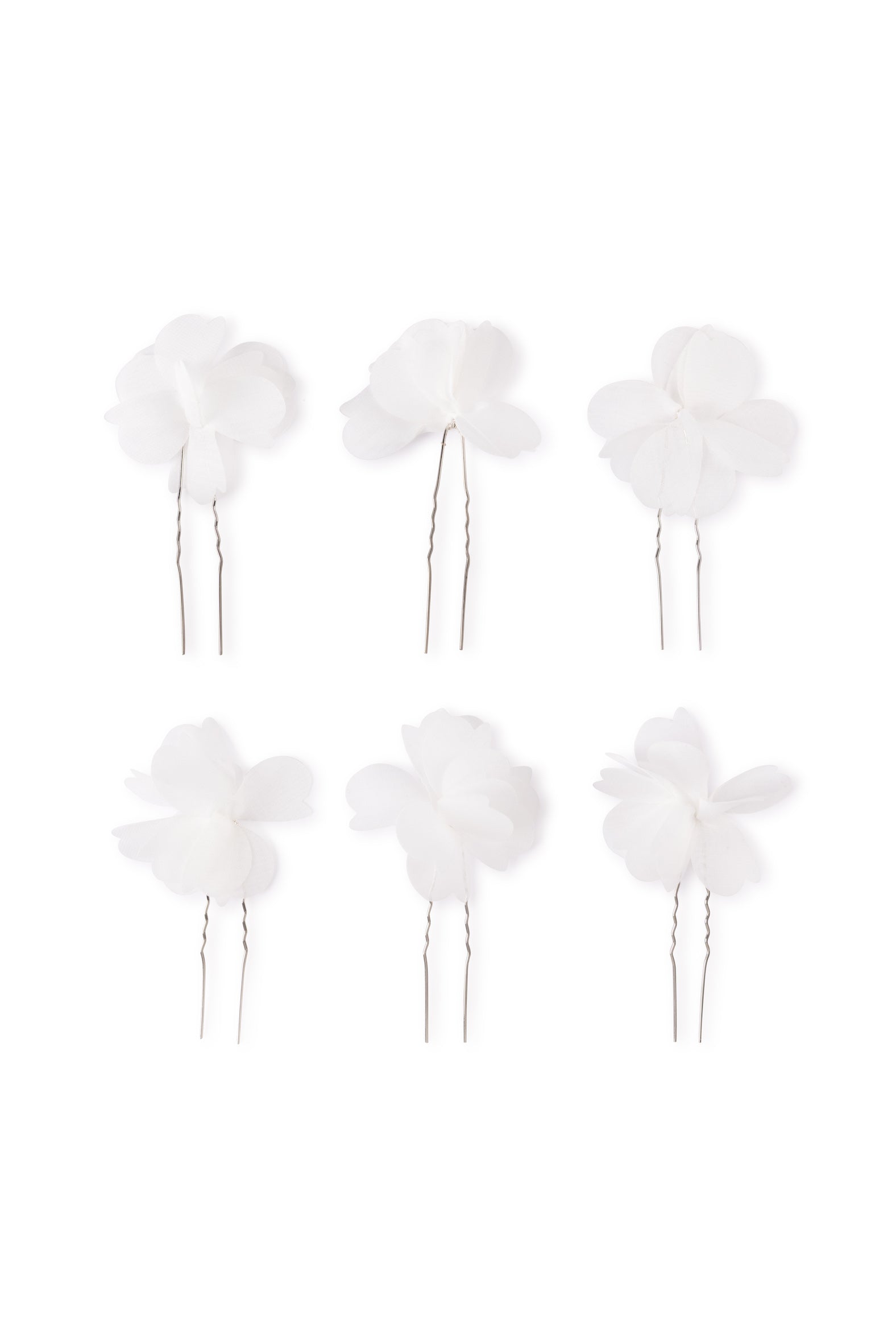 Petal Hair Pins 6pcs