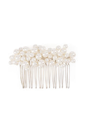Pearl Cluster Hair Comb
