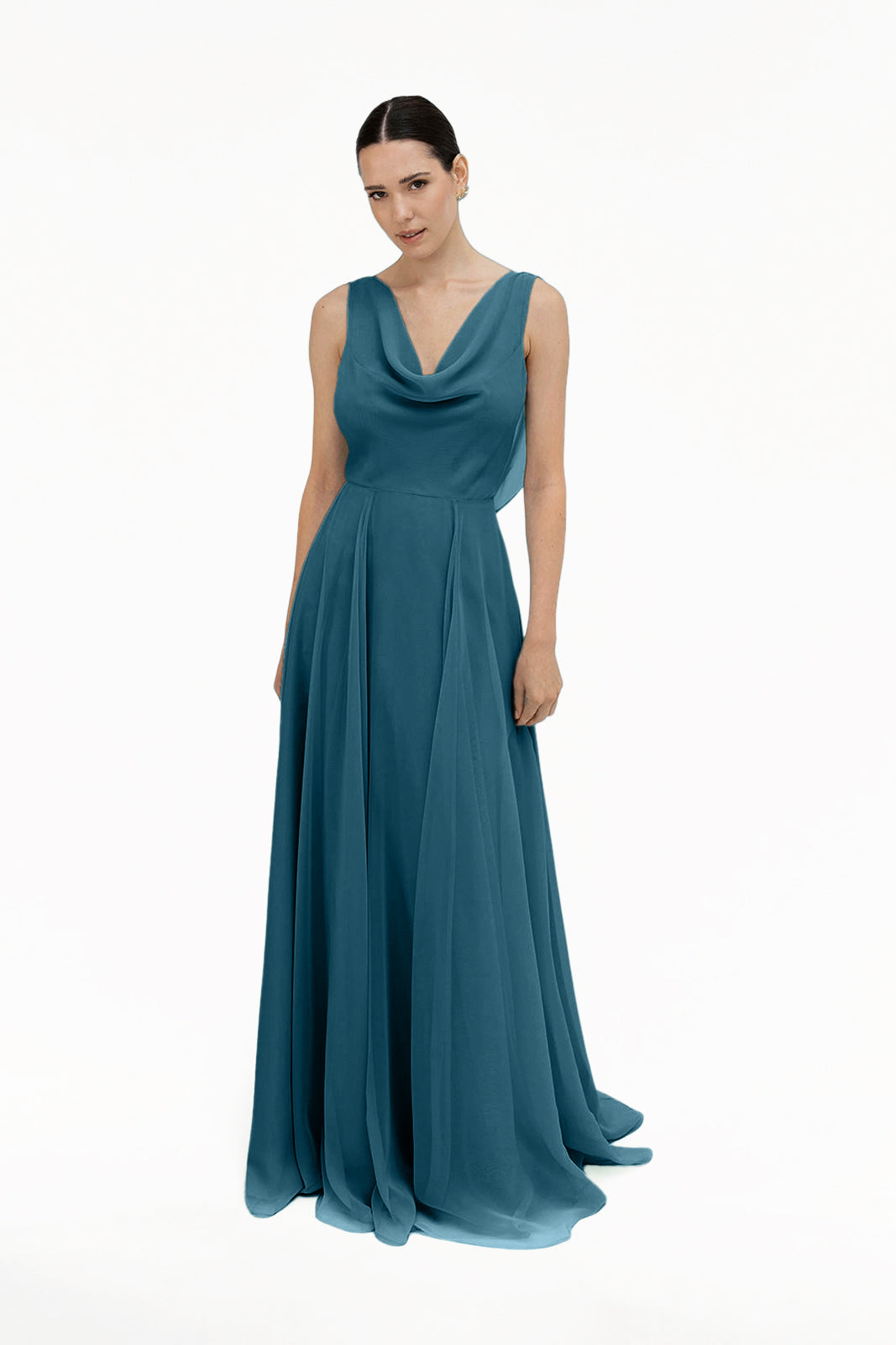 Athena Bridesmaid Dress In Emerald Dawn