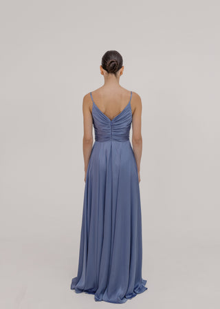 Isla Bridesmaid Dress in French Blue