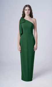 Valentina Bridesmaid Dress in Forest Green