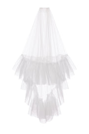 Lola Ruffle Edge Veil