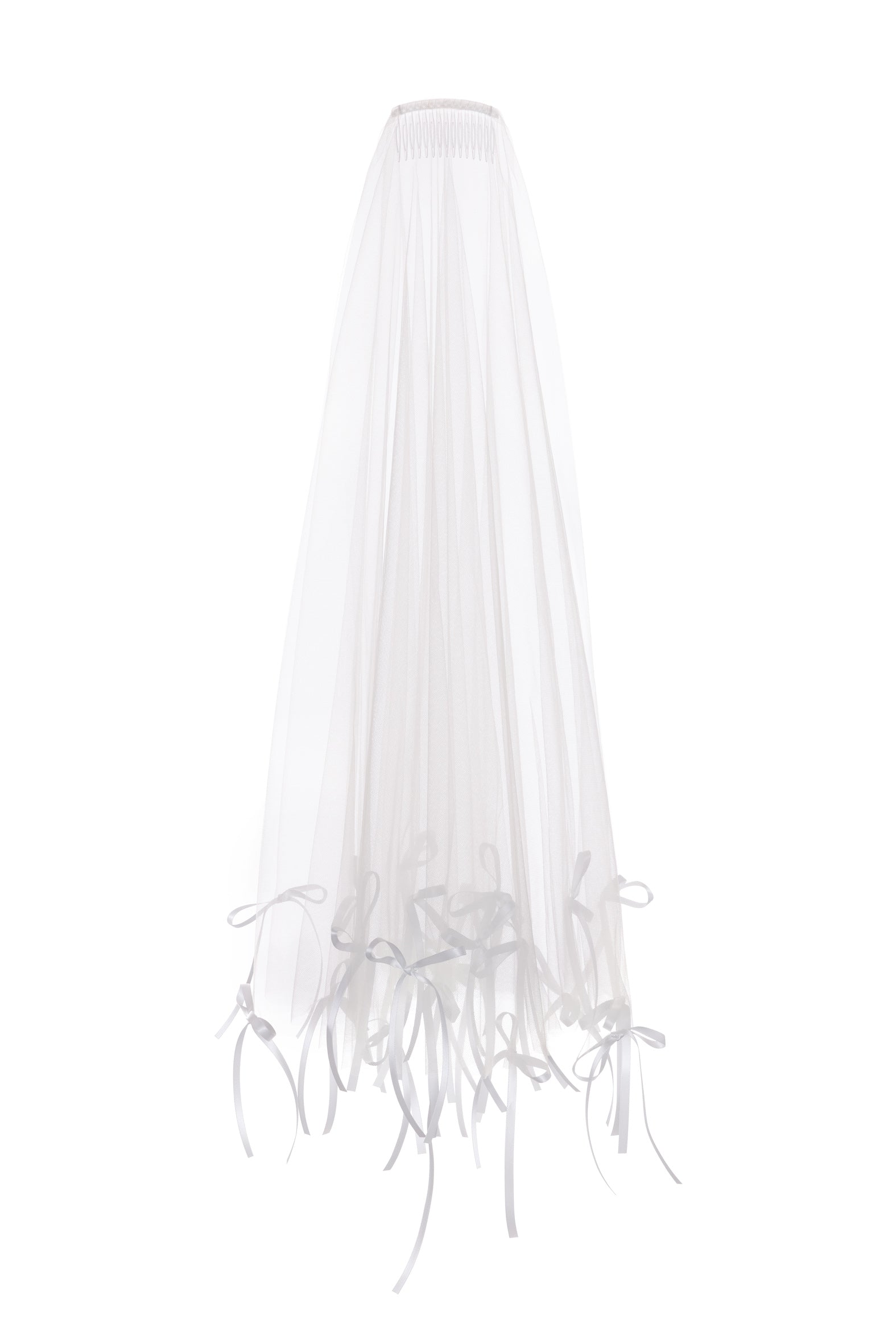 Gigi Scattered Bow Veil