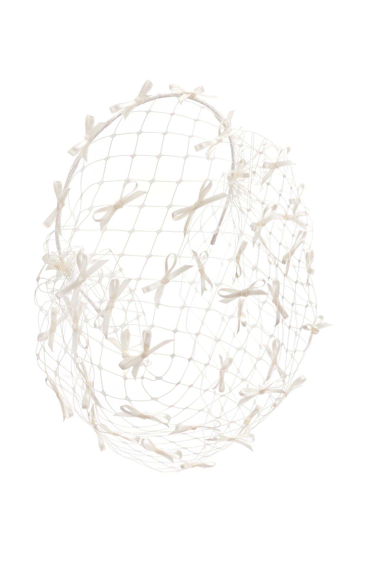 Vivienne Mini Bow Birdcage Headband