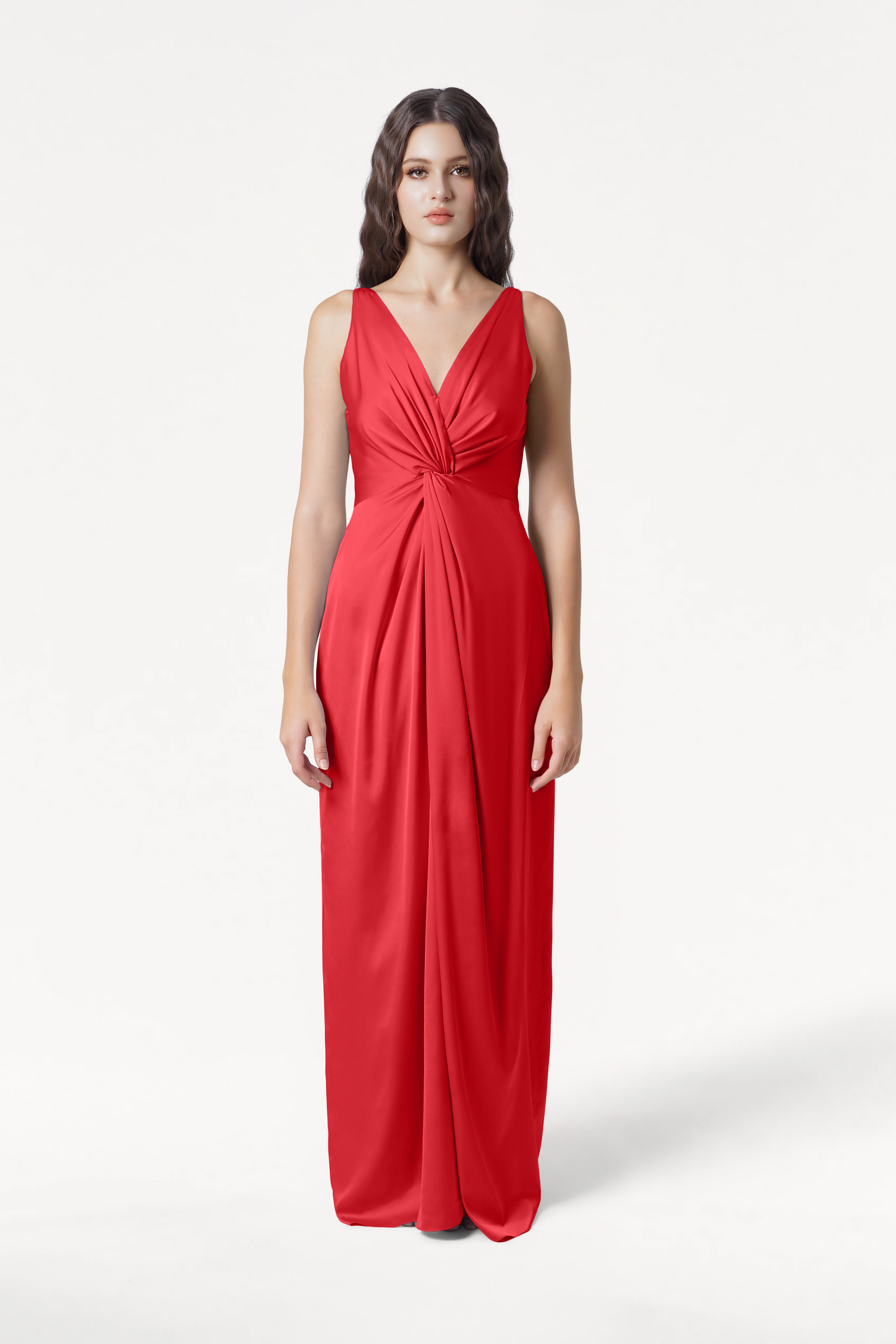 Red & Orange Bridesmaid Dresses Elegant Wedding Party Styles | TH&TH TH and TH Red & Orange Bridesmaid Dresses Elegant Wedding Party Styles | TH&TH TH and TH