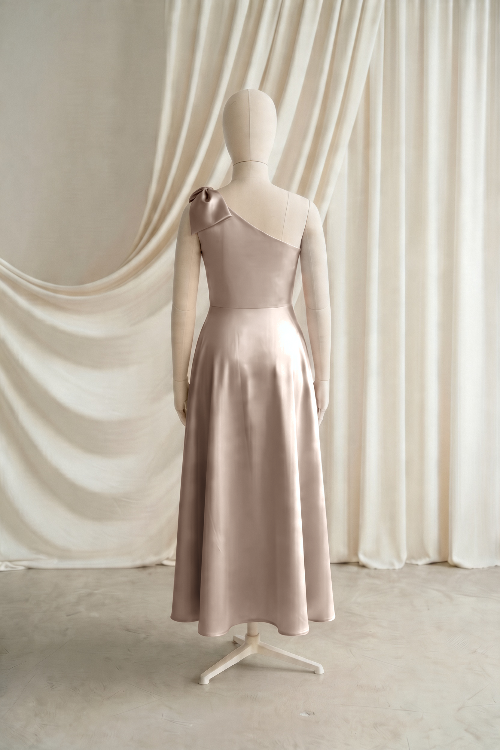 Zara Junior Bridesmaid Dress in Champagne Sky