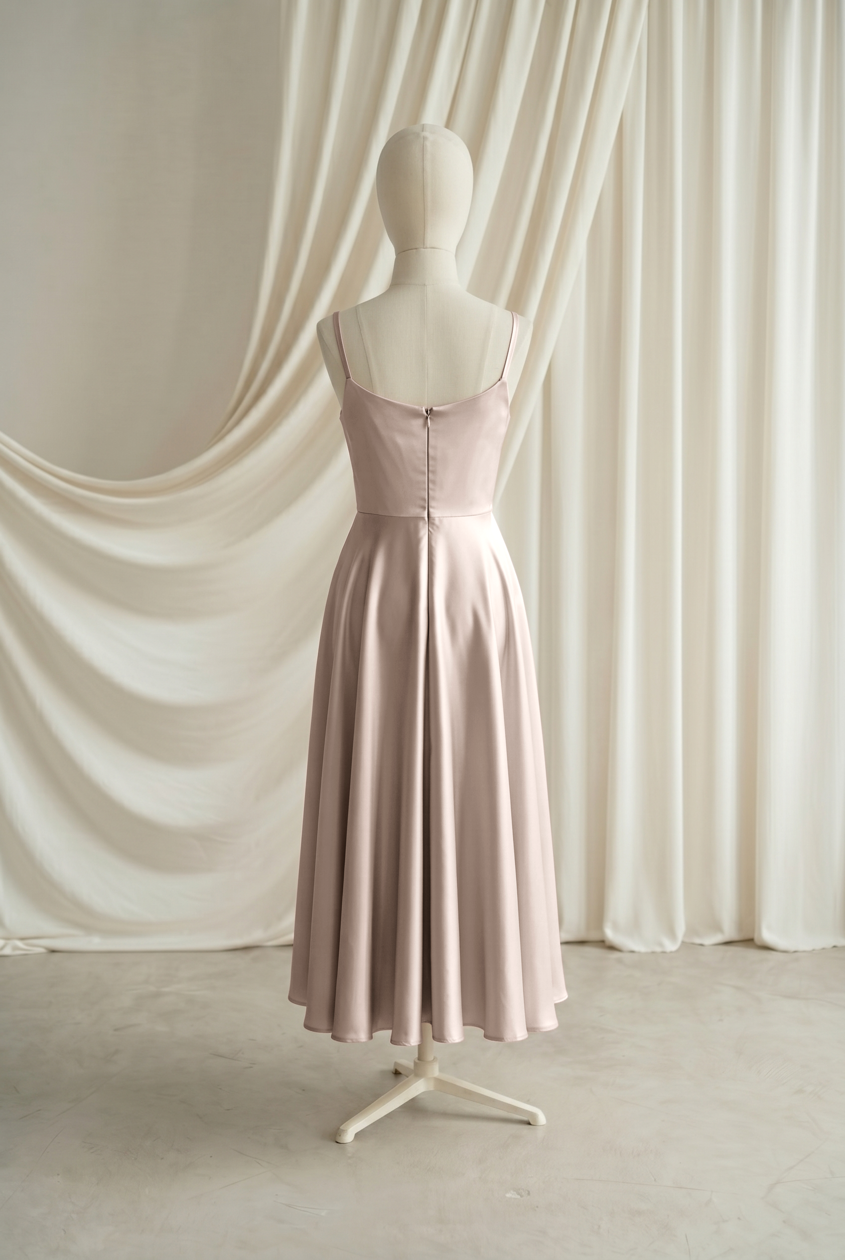 Tilly Junior Bridesmaid Dress in Champagne Sky