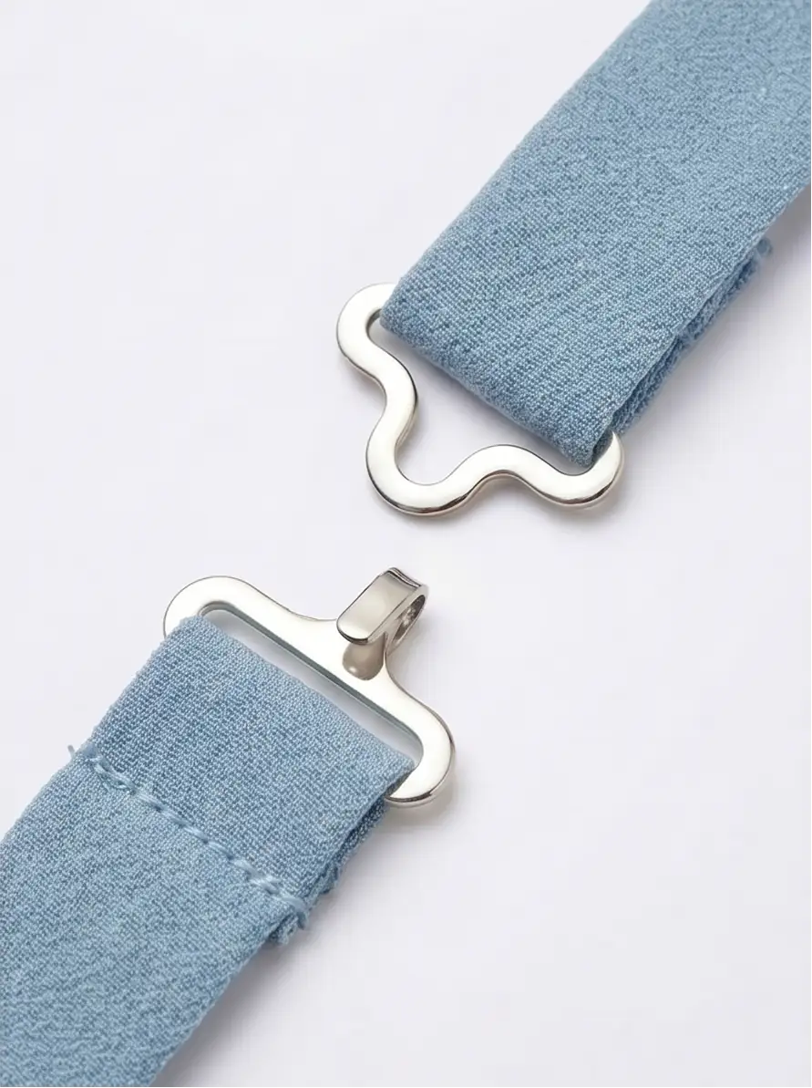light blue bow ties clasp