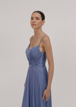 Isla Bridesmaid Dress in French Blue