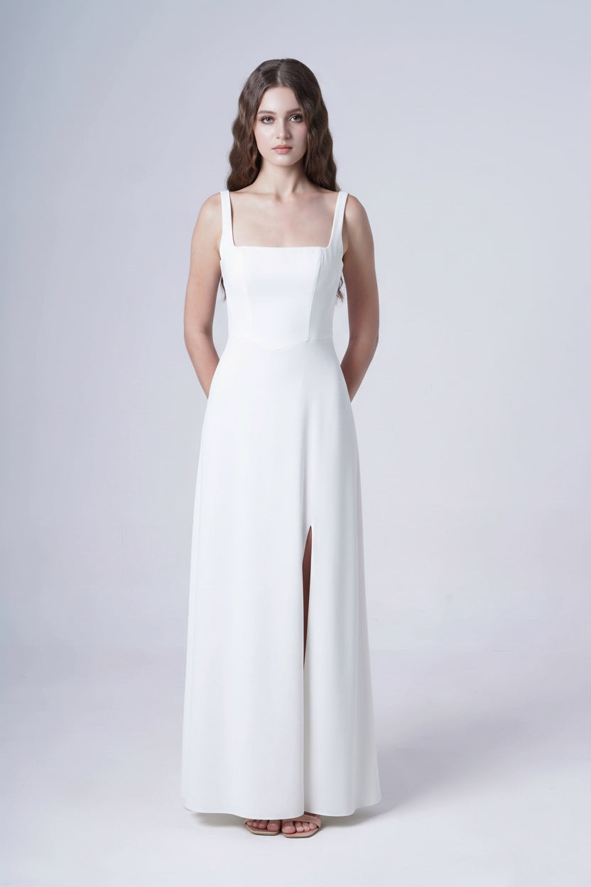 Helena Bridesmaid Dress in Ivory