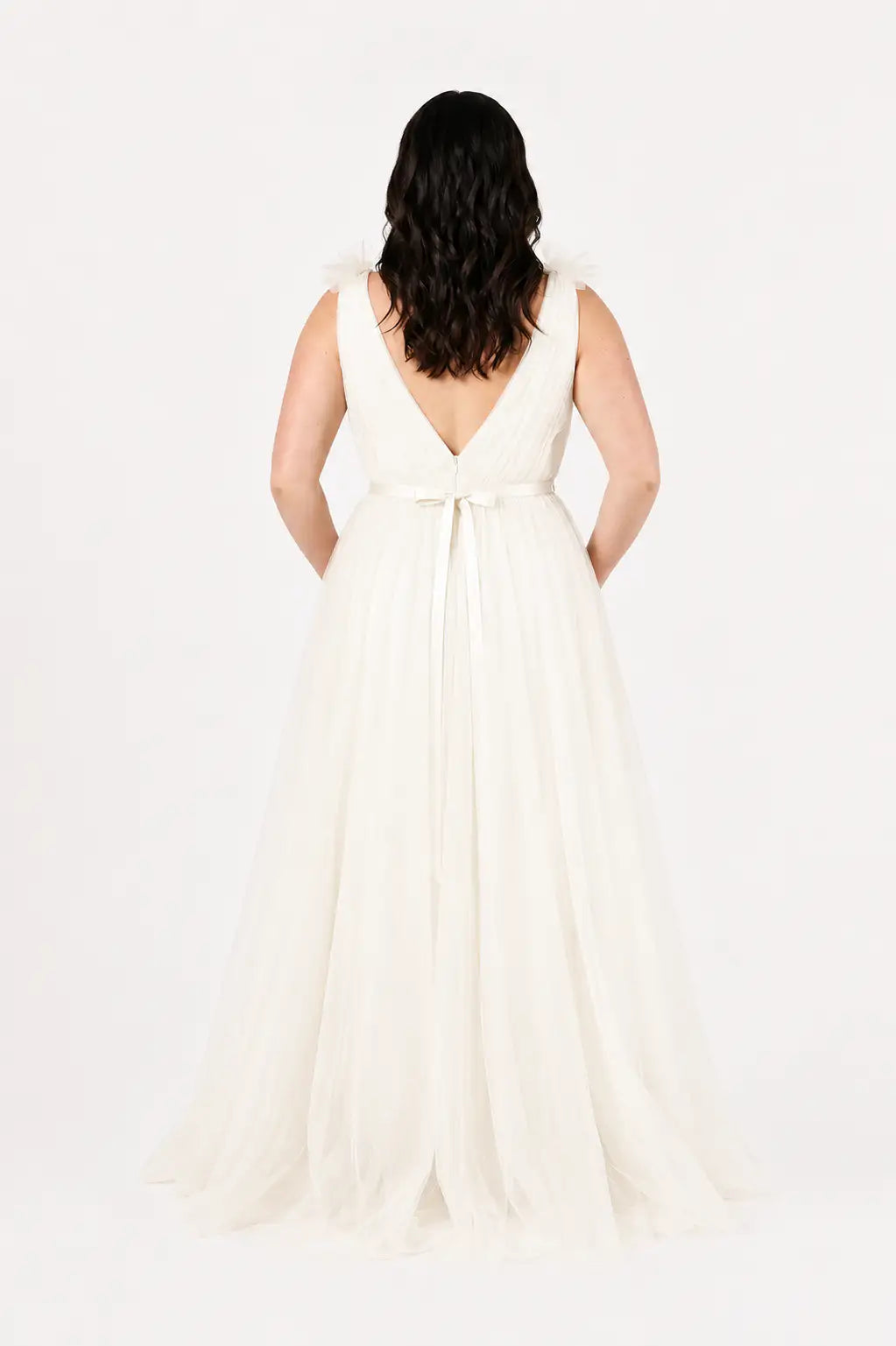 Grace Bridesmaid Dress in Ivory Tulle