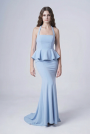 Peony Bridesmaid Dress in Dusty Blue