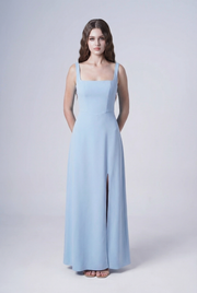 Helena Bridesmaid Dress in Dusty Blue