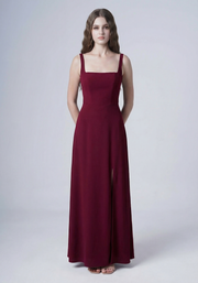 Helena Bridesmaid Dress in Merlot