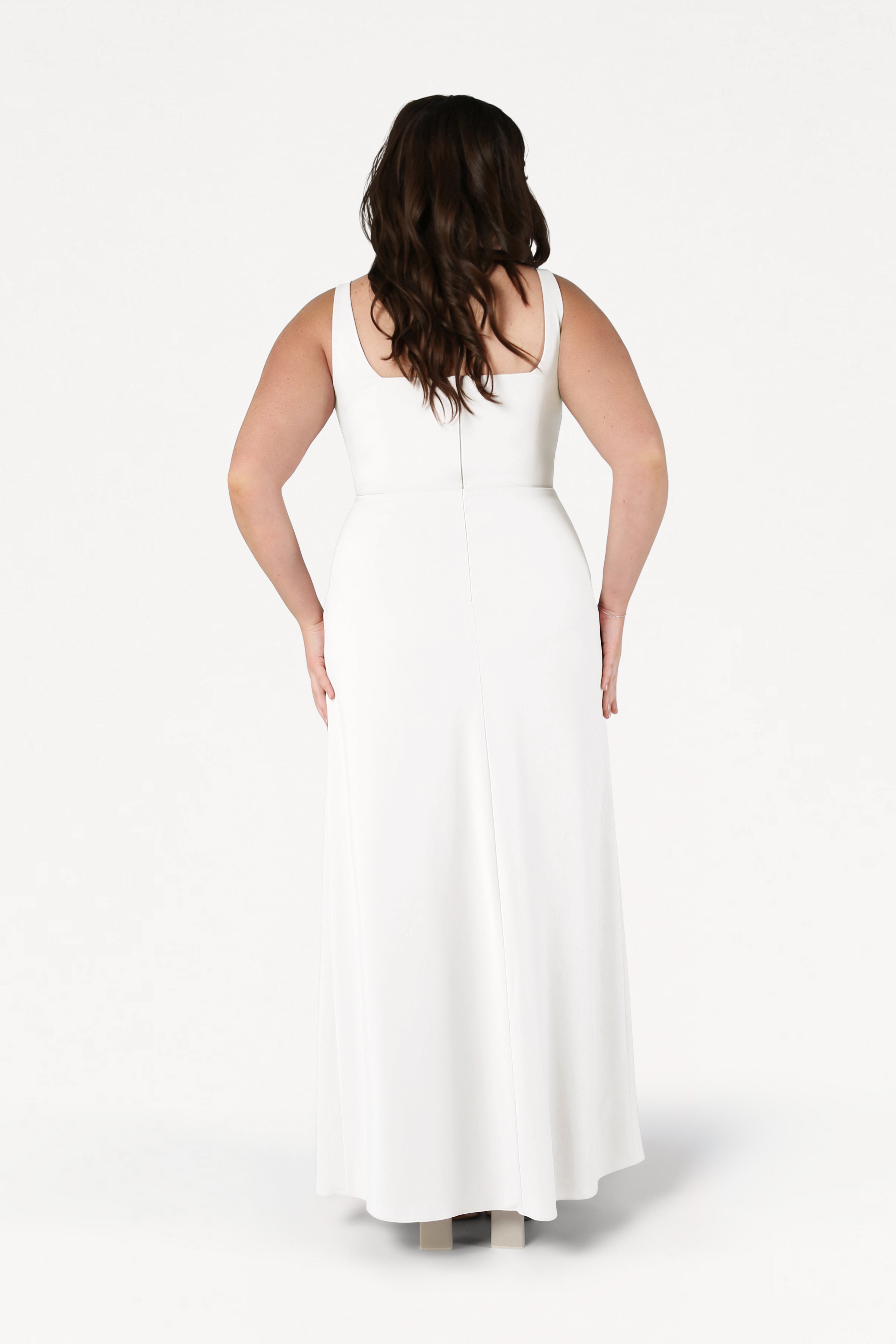 Helena Dress in Ivory