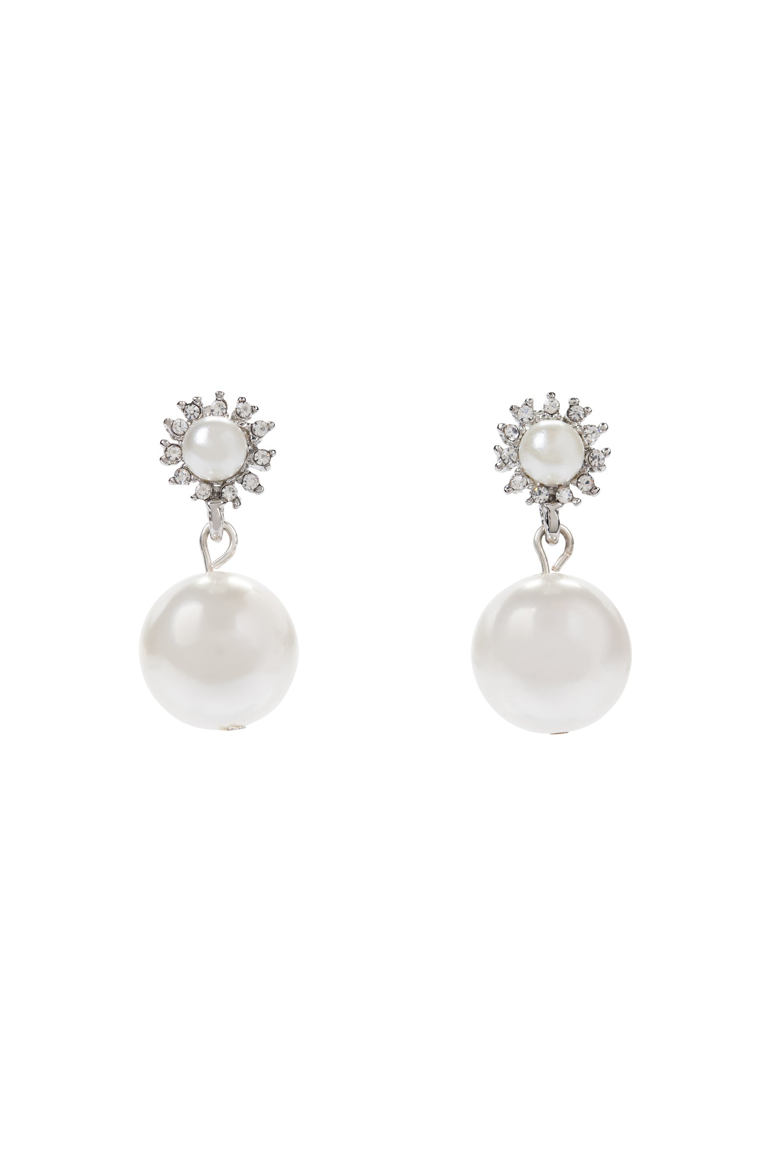 Pearl Blossom Stud Earrings