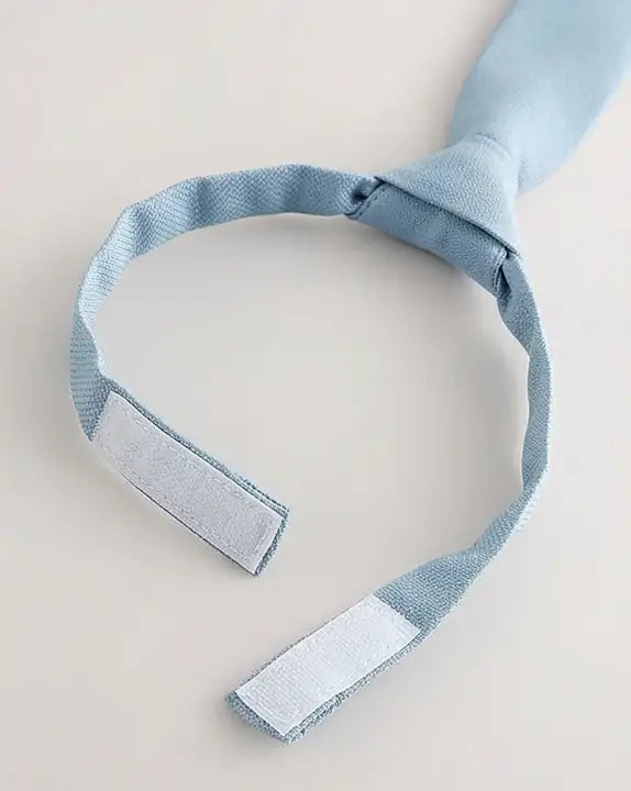 Kids Moss Crepe Tie