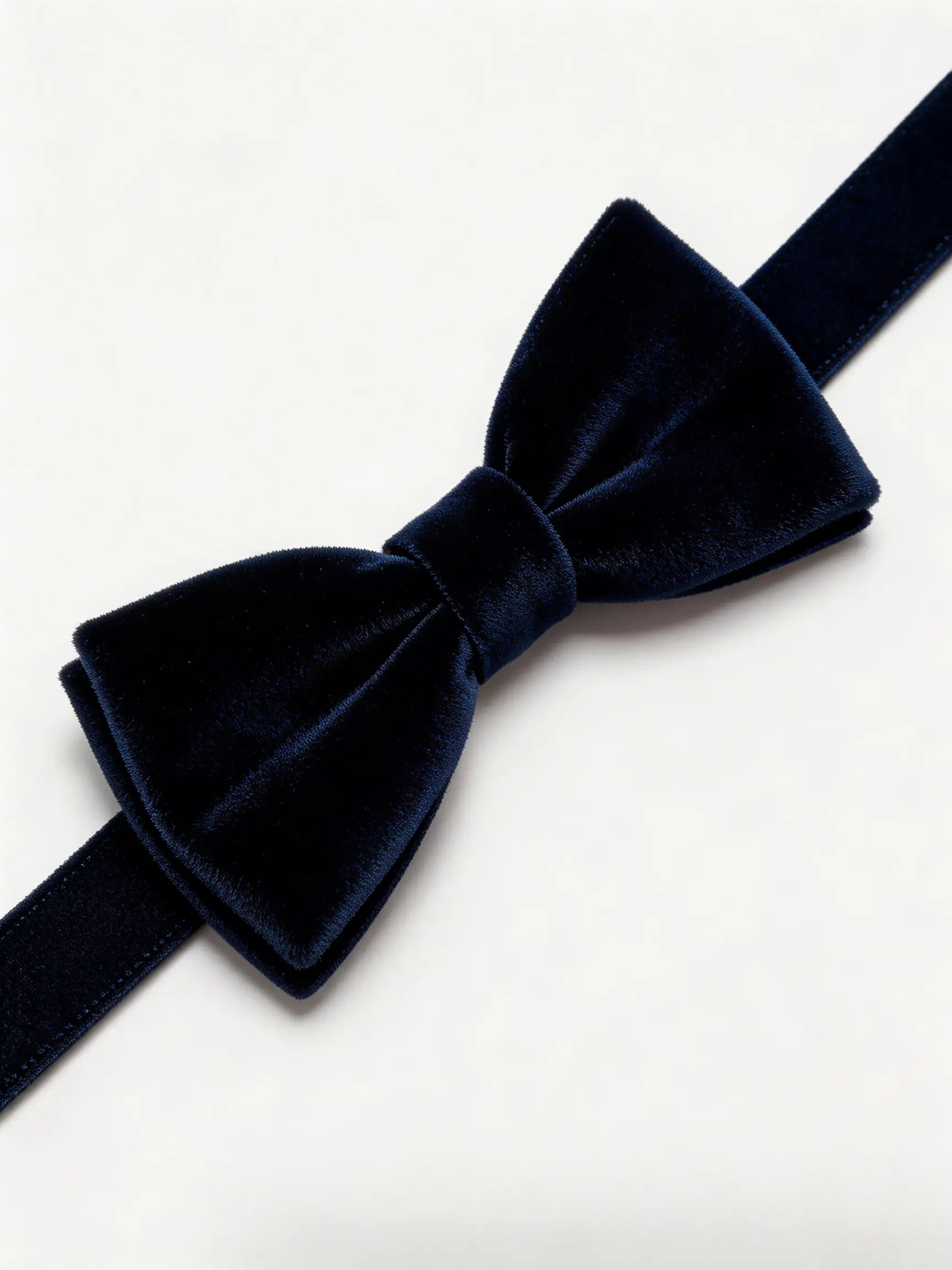 Kids Velvet Bow Tie