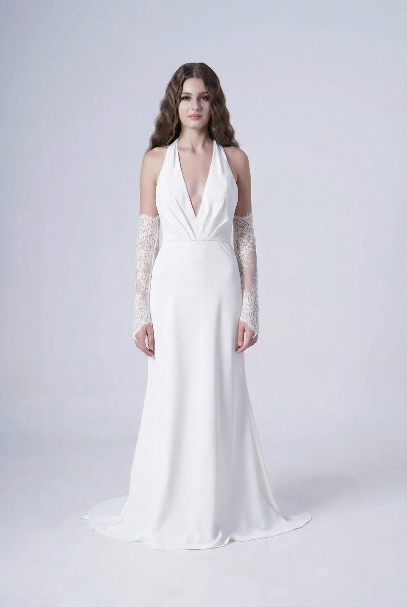 Lace Bridal Sleeves In Ivory